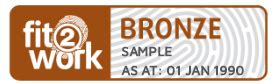 fit2work bronze